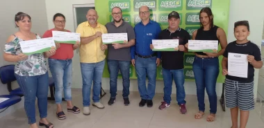 ACEG fez a entrega da premiação aos sorteados da promoção Natal Feliz