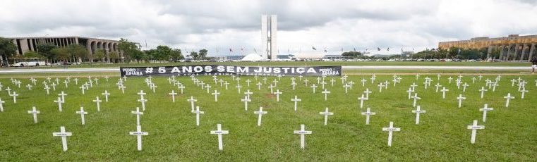 Protestos marcam os cinco anos do crime socioambiental de Brumadinho