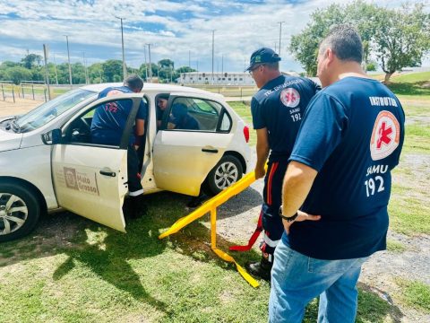 Samu capacita 50 profissionais do interior de MT para atendimento pré-hospitalar ágil e seguro