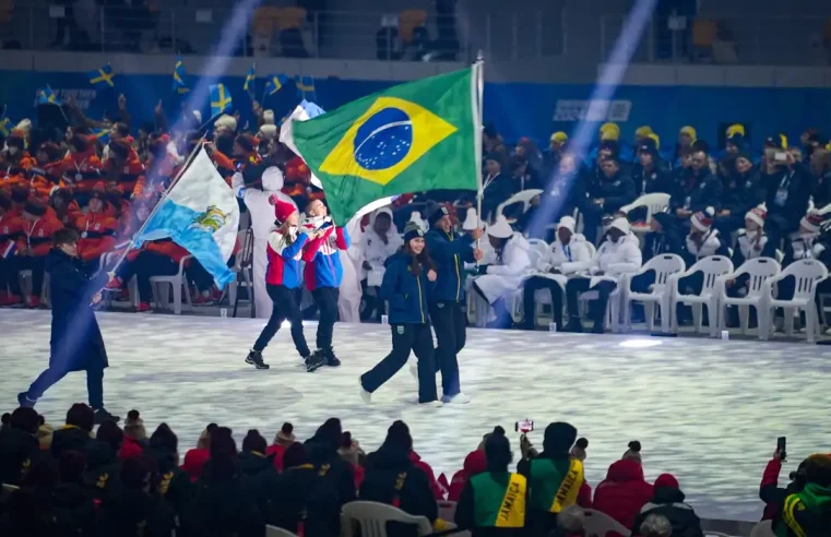 Cerimônia de abertura dá início aos Jogos de Inverno da Juventude 2024
