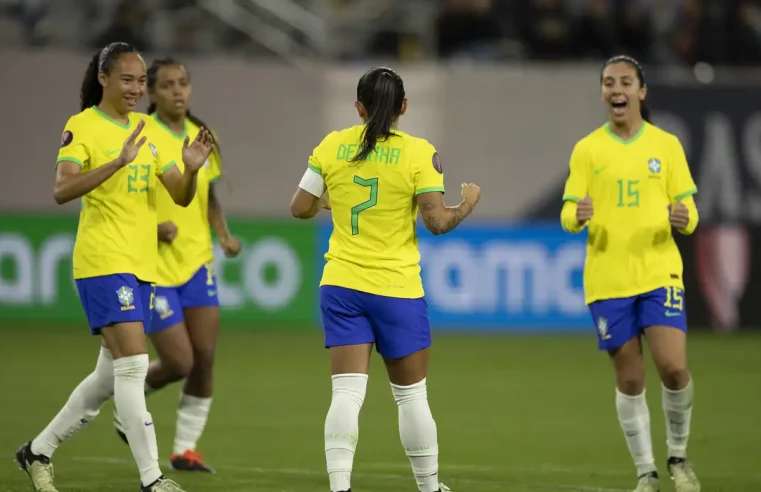 Invicta na Copa Ouro, seleção feminina fecha 1ª fase com goleada 