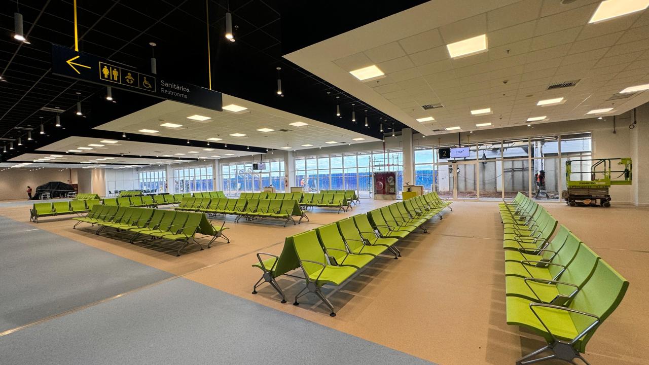 Novo terminal de passageiros do aeroporto de Sinop entra em funcionamento