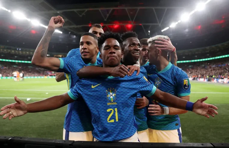 Brasil vence Inglaterra por 1×0 na estreia de Dorival Júnior