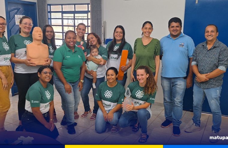 MAIS DE 300 SERVIDORES MUNICIPAIS DE MATUPÁ JÁ REALIZARAM O CURSO DE PRIMEIROS SOCORROS DO SENAR EM MATUPÁ