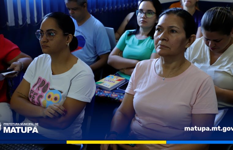 SECRETARIA DE EDUCAÇÃO DE MATUPÁ OFERECE CURSO AOS PROFESSORES MUNICIPAIS