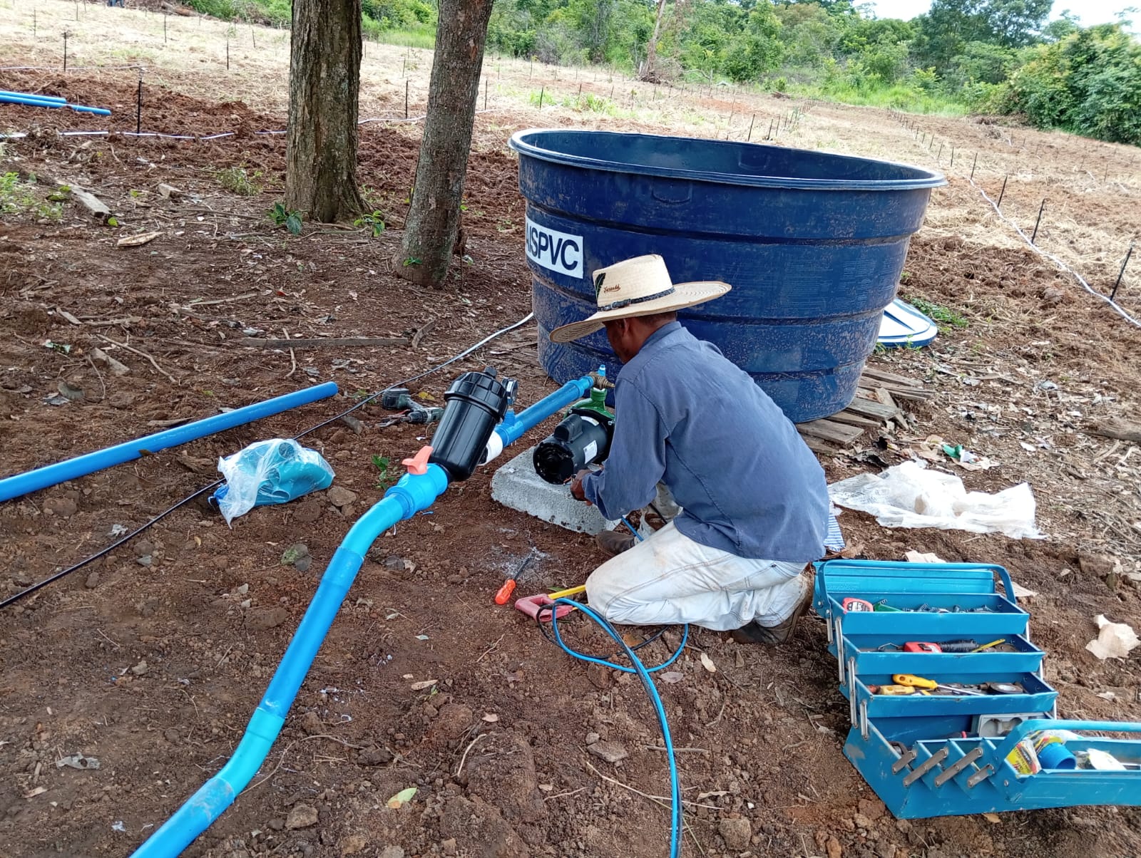 MAIS UM GRANDE PROJETO FOI APROVADO PELO SEAF – ENTREGA DE KITS IRRIGAÇÃO