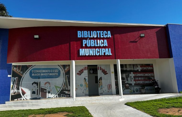 O CONHECIMENTO É LIVRE: A PREFEITURA MUNICIPAL DE MATUPÁ DA UMA REPAGINADA NA BIBLIOTECA PÚBLICA.