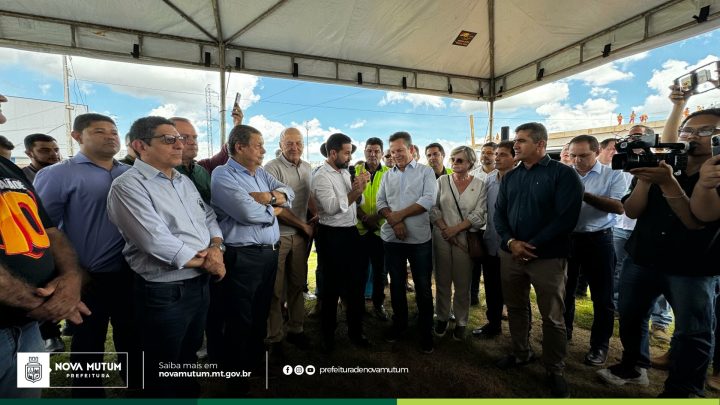 Governador Mauro Mendes confirma avanço das obras do viaduto em Nova Mutum