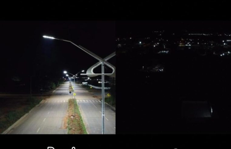 SECRETARIA DE URBANISMO E PAISAGISMO DE MATUPÁ ENTREGA A 5° AVENIDA COM ILUMINAÇÃO TOTAL EM LED.