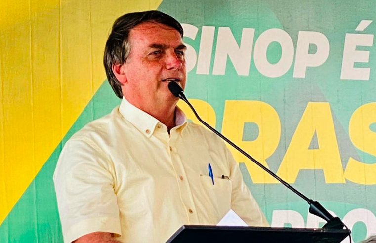 Bolsonaro vai a feiras e se reunirá com aliados em 5 cidades em Mato Grosso mês que vem
