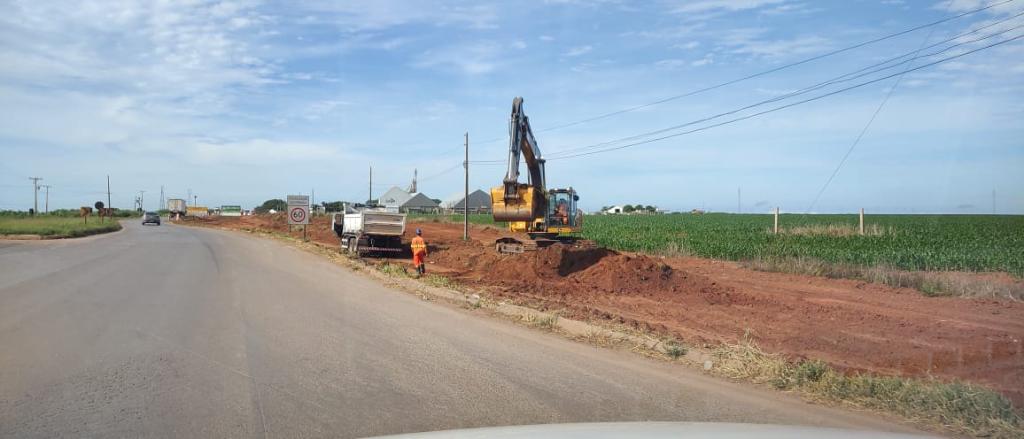 Nova Rota dá início a 2ª frente de trabalho na BR-163 entre Nova Mutum e Diamantino