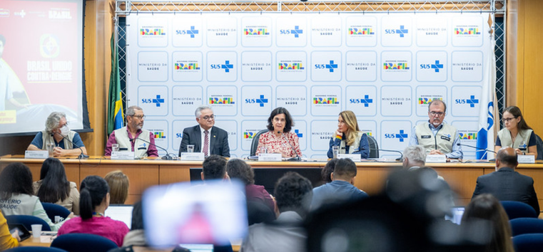 Ministério da Saúde atualiza cenário epidemiológico sobre a dengue no Brasil