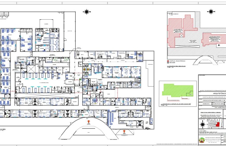 Prefeitura de Guarantã do Norte segue com as Obras de Reforma e Ampliação do Hospital Municipal