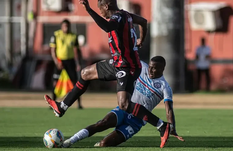 Vitória faz 3 a 2 de virada sobre Bahia em 1º jogo da final do Baianão