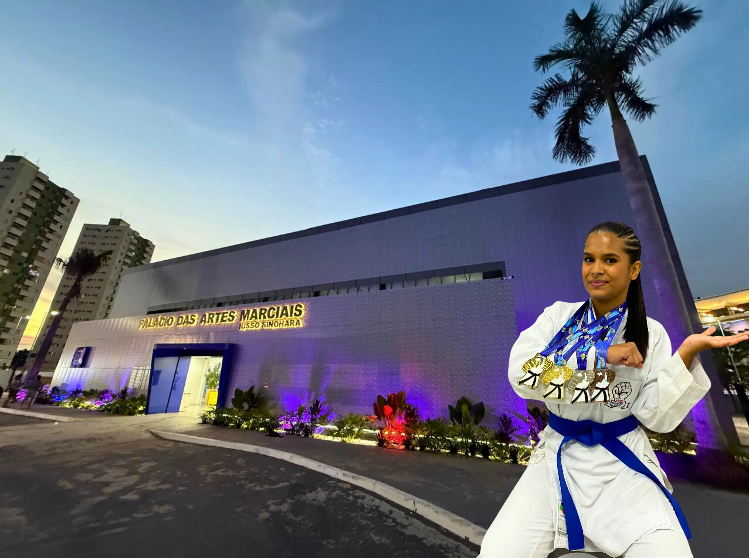 Atleta de Guarantã do Norte se destaca em competições nacionais e estaduais de karatê