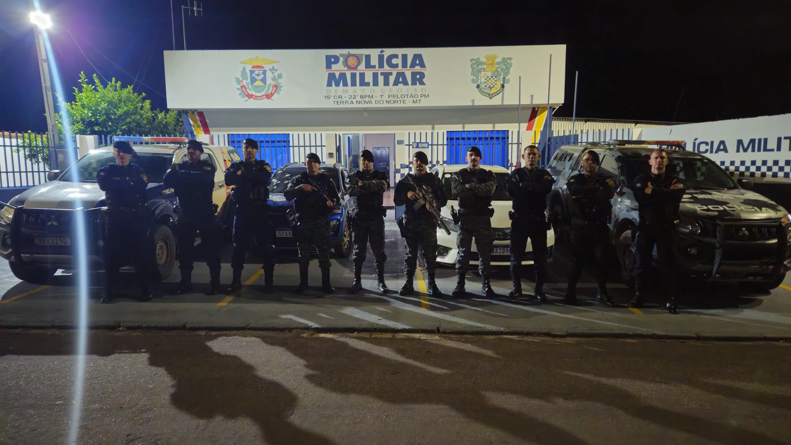 Roubo termina em confronto com a PM: Força Tática apreende armas, recupera veículos e dois suspeitos morrem em Terra Nova do Norte