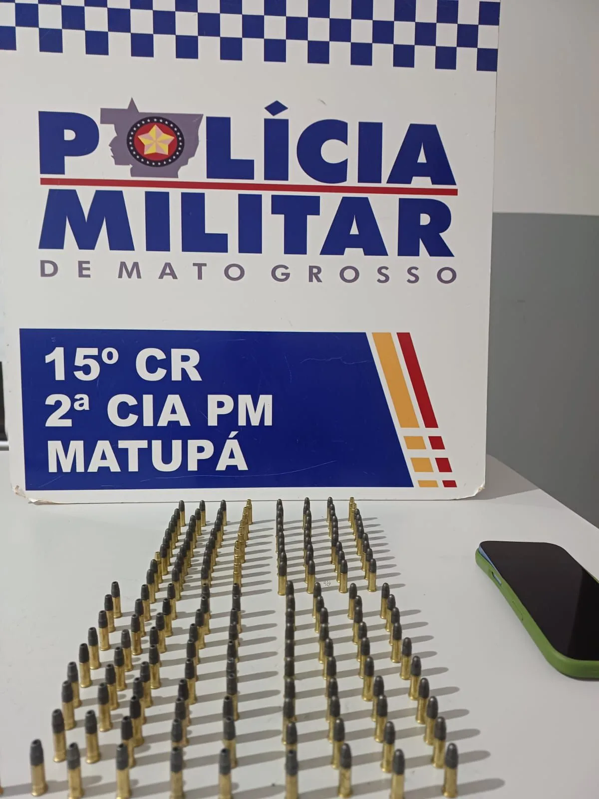 Condutor é preso por direção perigosa e posse ilegal de munições em Matupá