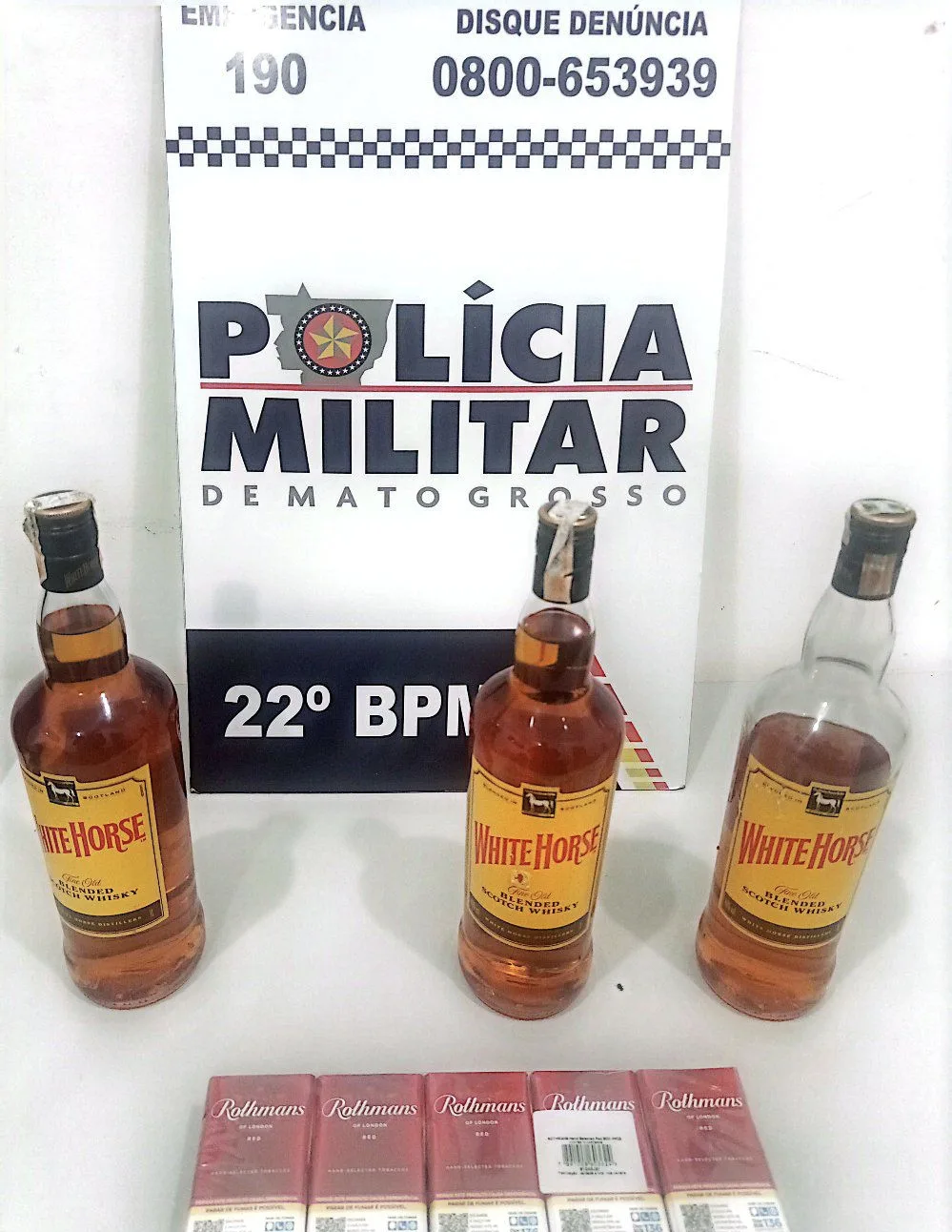 SUSPEITOS DE FURTO A COMÉRCIO SÃO DETIDOS PELA POLÍCIA MILITAR EM PEIXOTO DE AZEVEDO