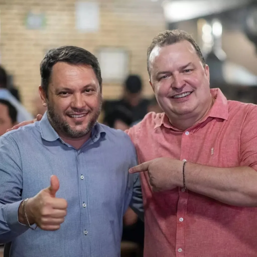 Valcimar e Max Russi