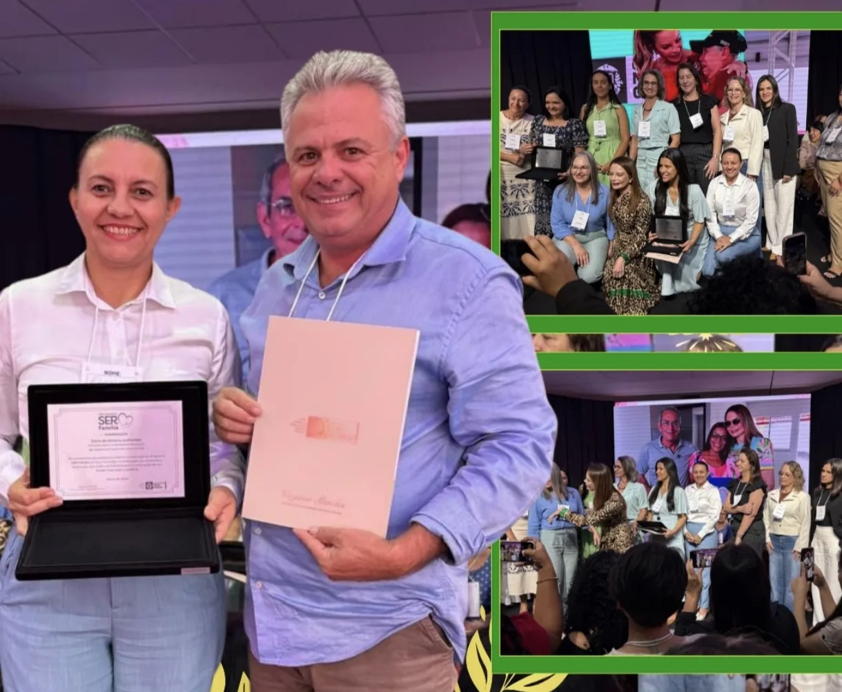 Novo Mundo recebe reconhecimento estadual por destaque no programa Ser Família