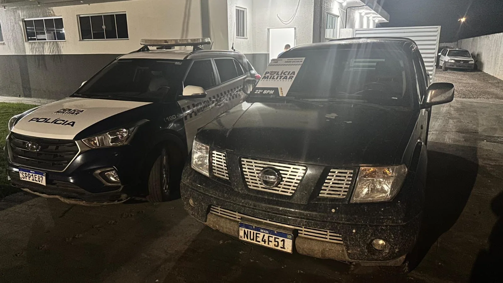 Polícia Militar localiza veículo com registro de estelionato em Peixoto de Azevedo